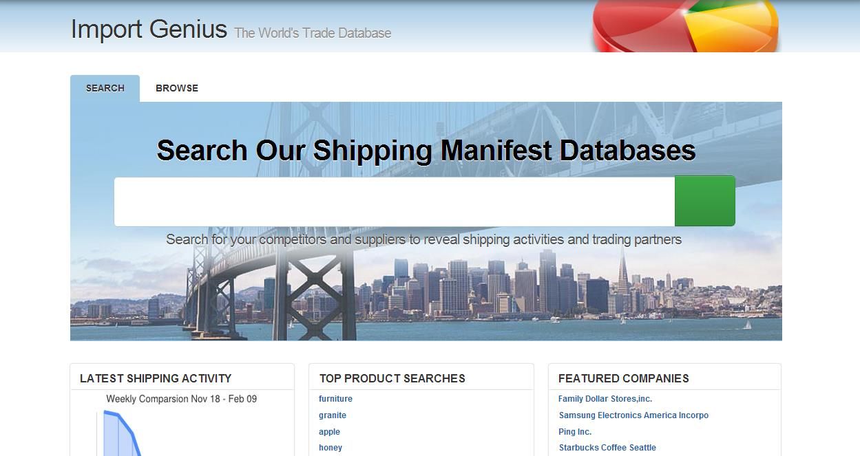 Import Genius adds new 'Free Search' feature to line of International Trade tools